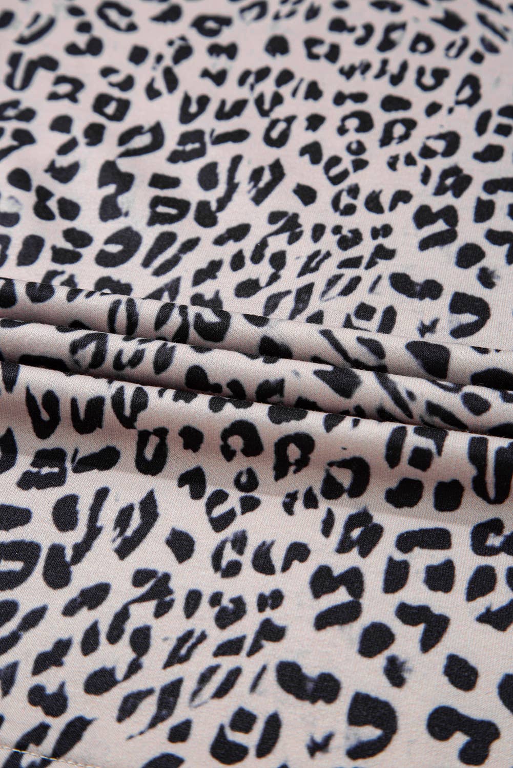 Leopard Ruffled Sleeve Top and Short Set | S-XL