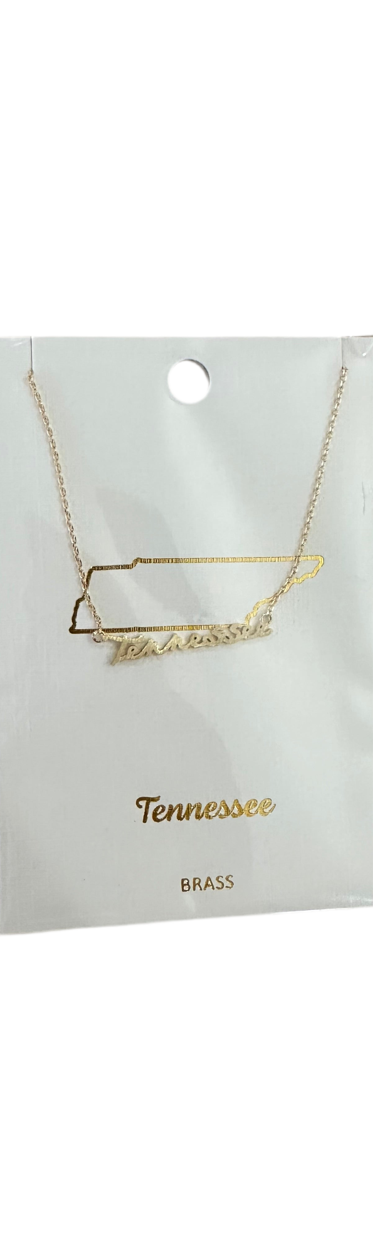 dainty Tennessee necklace