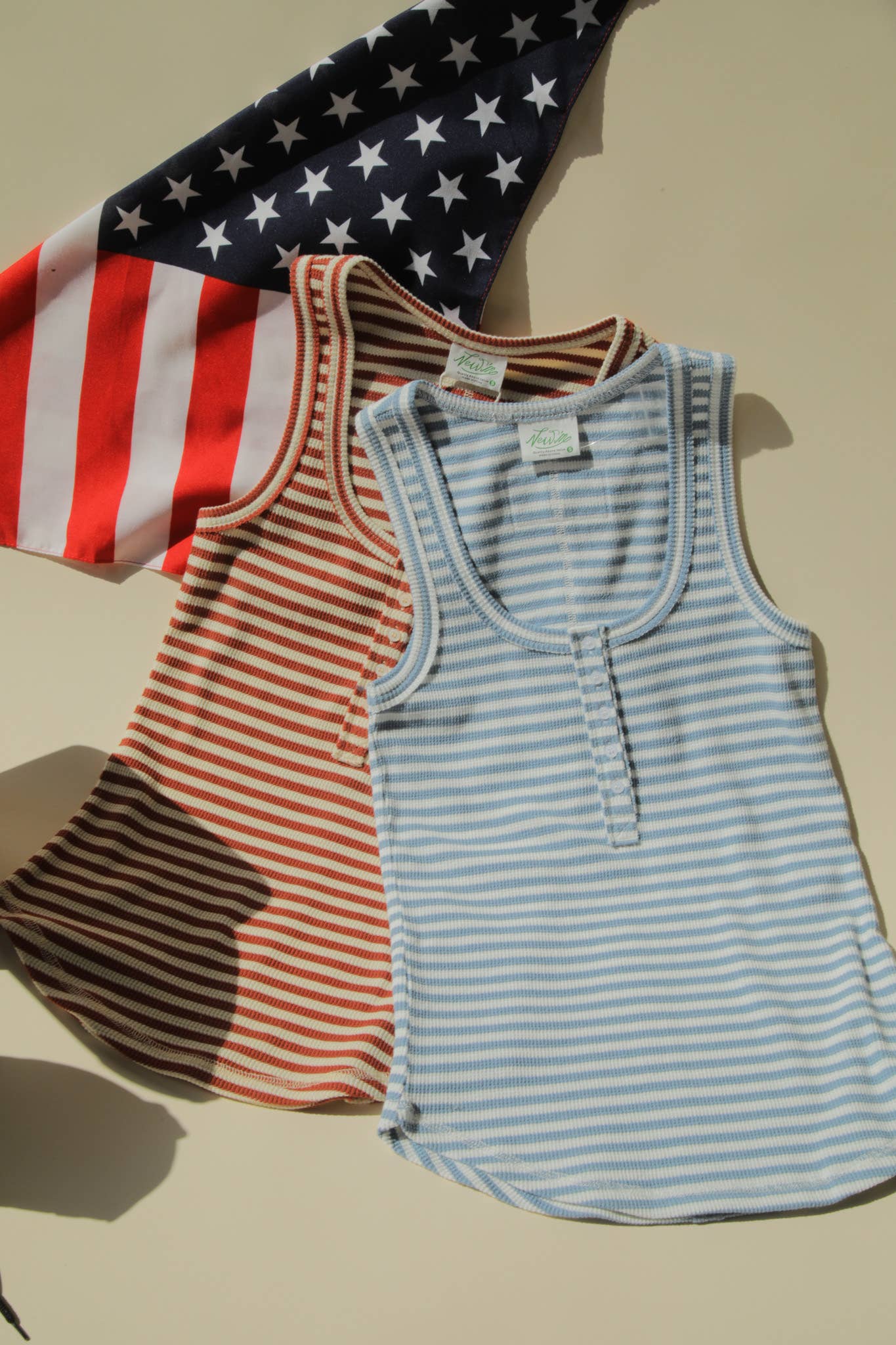 Solid Button Down Fitted Knit Tank Top