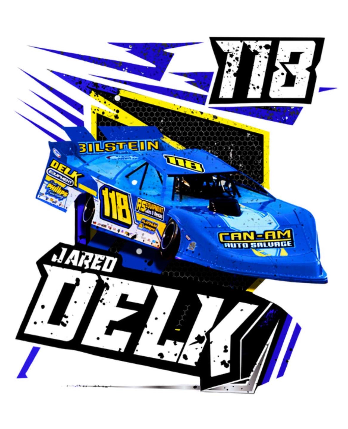 Jared Delk Racing Tee