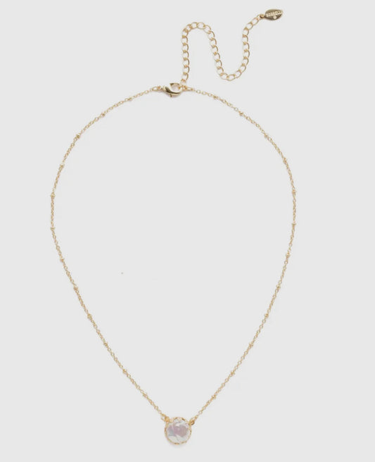 Freshwater Pearl 10k Gold Pendant Necklace
