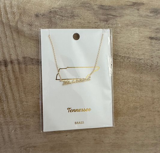 dainty Tennessee necklace