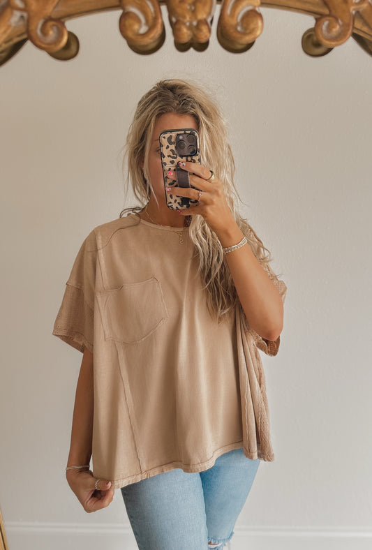 Latte Luxe Tee